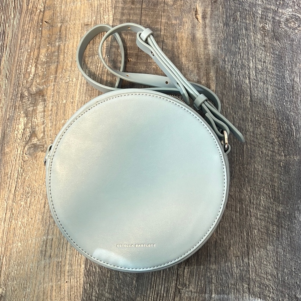 Blue hand bag by Estella Bartlett.